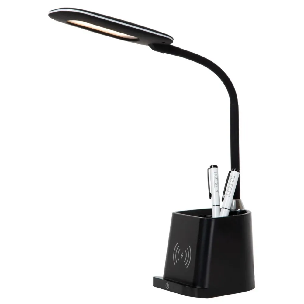 Online Lucide Penny 34cm skrivbordslampa Svart