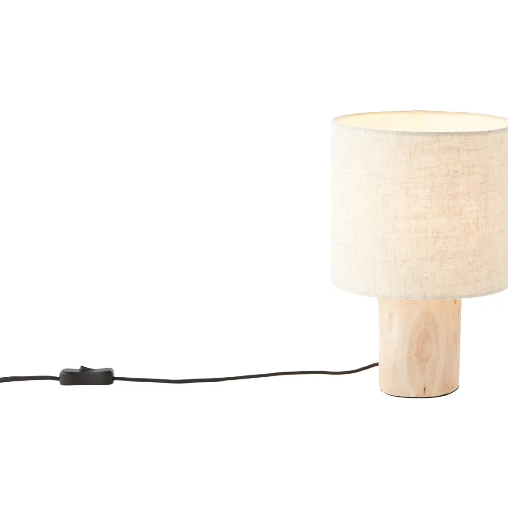 Hot Brilliant Pia 30cm bordslampa Natur