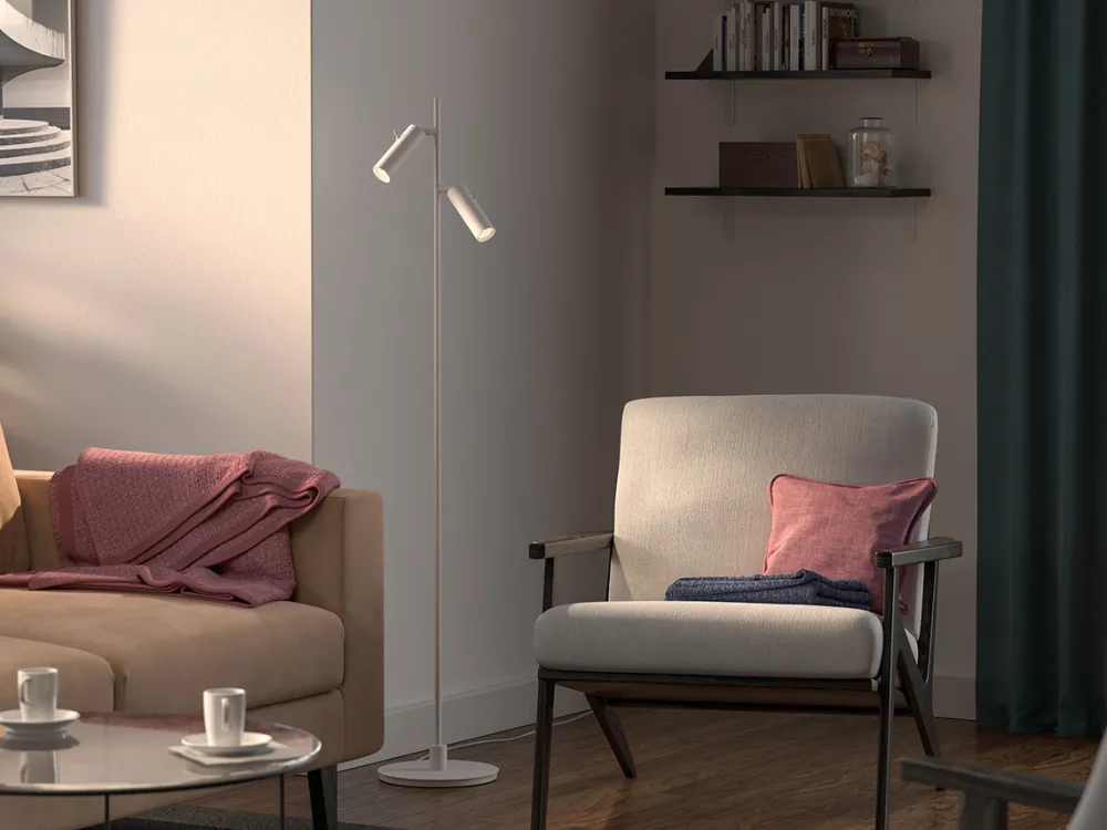 Outlet Herstal Pipeline 2 golvlampa