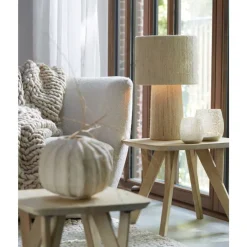 Online Light & Living Pitino 50cm bordslampa Natur