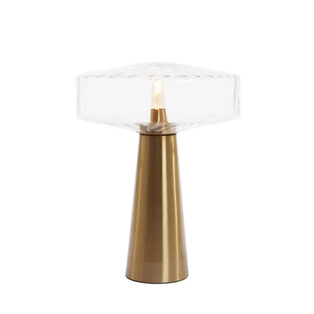 Discount Light & Living Pleat 53cm bordslampa
