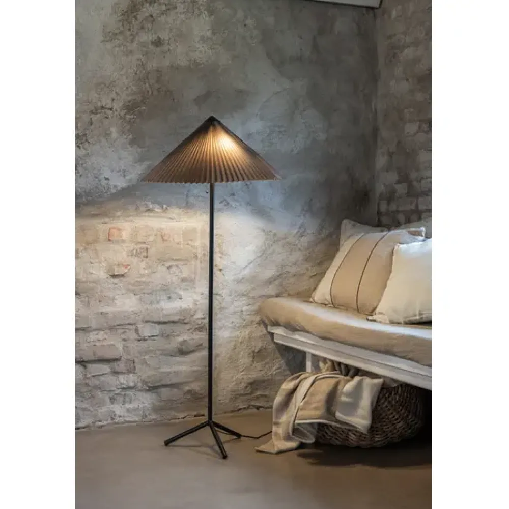 Sale Markslöjd Plisado golvlampa Grå