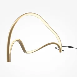 New Maytoni Plons 25cm bordslampa Mässing