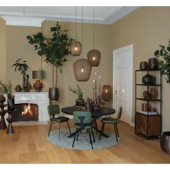 Clearance Light & Living Plumeria Ø50 taklampa Mörkgrön