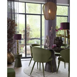 Clearance Light & Living Plumeria Ø50 taklampa Mörkgrön