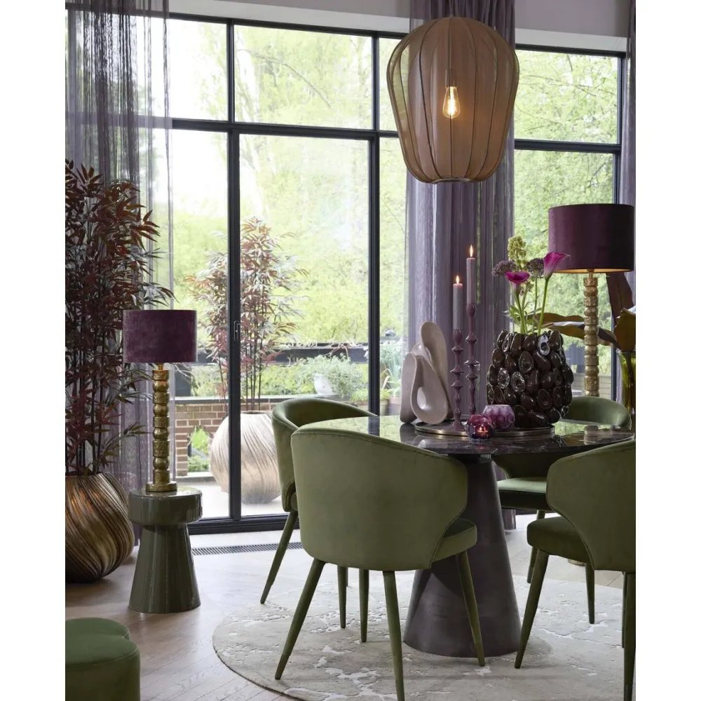 Clearance Light & Living Plumeria Ø50 taklampa Mörkgrön