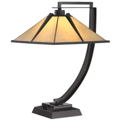 Hot Elstead Lighting Pomeroy 55cm Brons/gul
