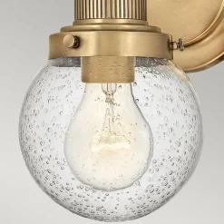 New Elstead Lighting Poppy Ø13 badrumslampa Antik mässing