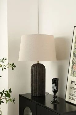 Sale Nordic Lighting Porto 63cm bordslampa Svart/beige