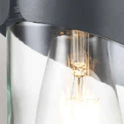 Sale Elstead Lighting Porto 18cm utelampa Grå