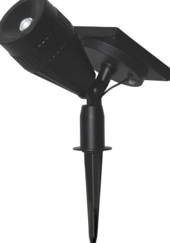Star Trading Powerspot solcellslampa Svart
