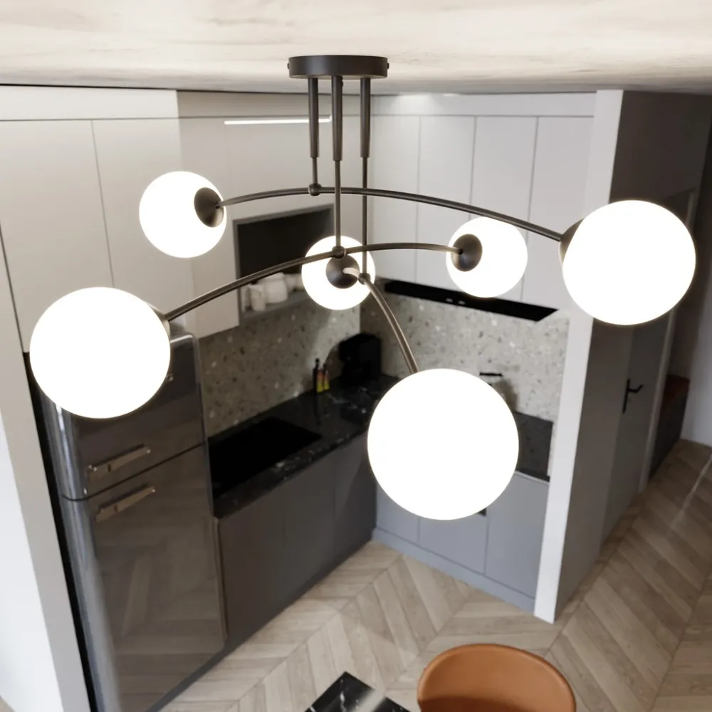 Hot Emibig Lighting Pregos 60cm plafond