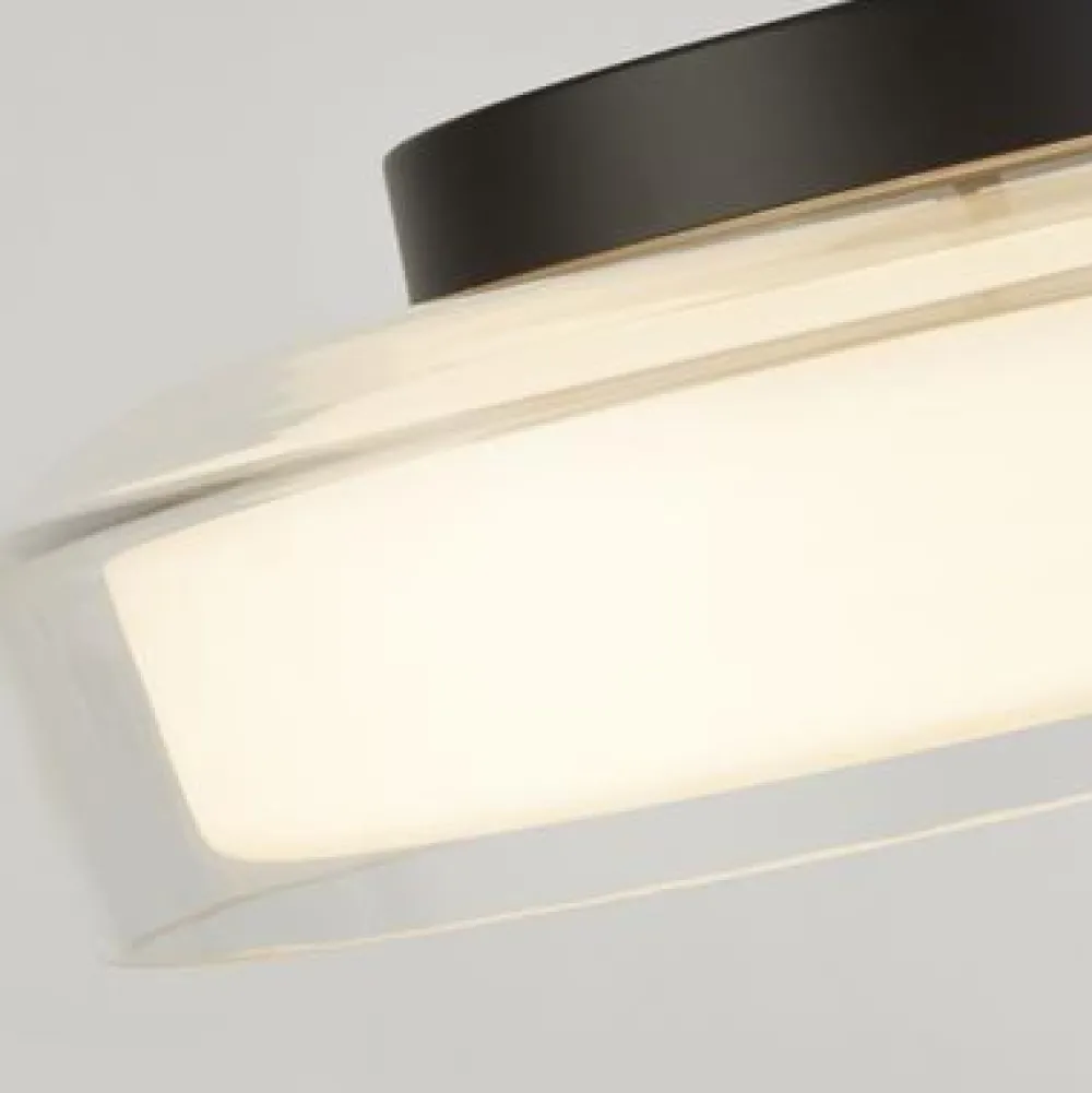 Online Searchlight Puck Ø30 badrumslampa Svart