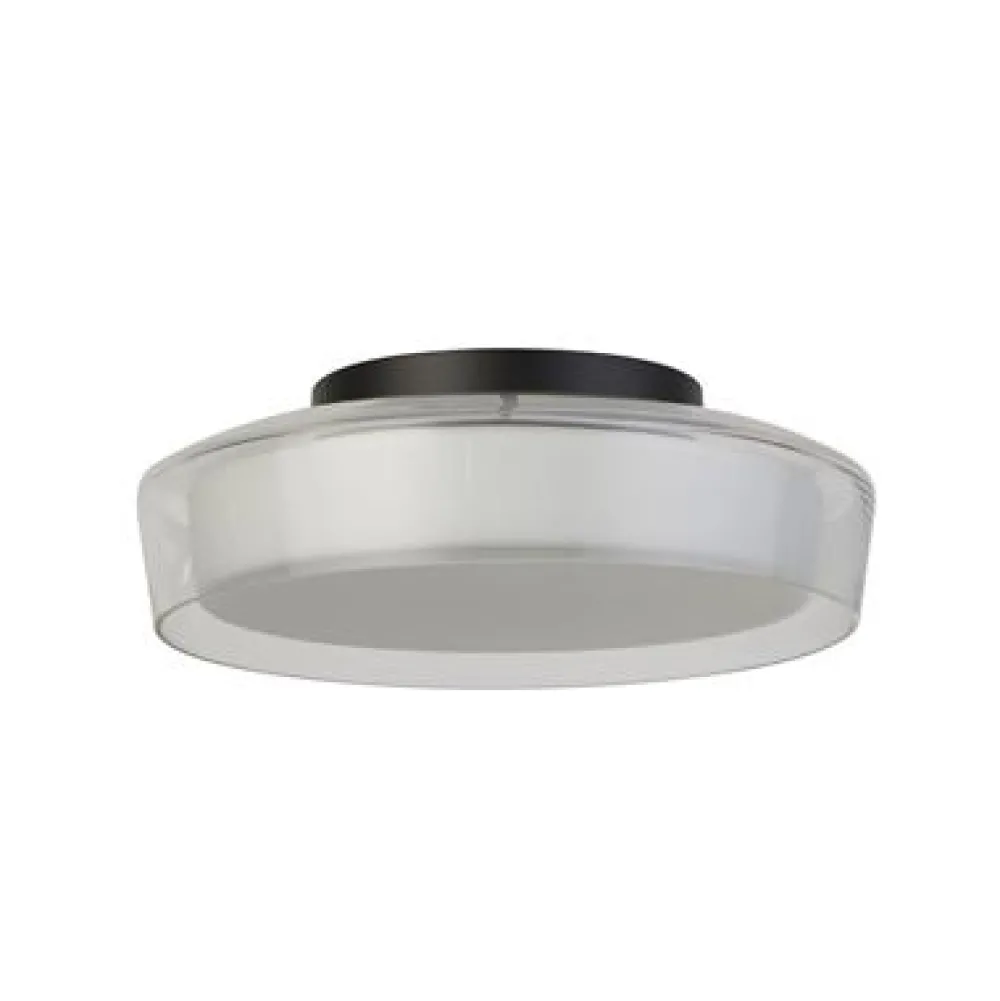 Online Searchlight Puck Ø30 badrumslampa Svart