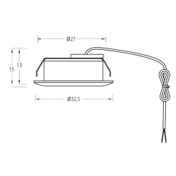Sale Designlight Q-32 Mini Downlight 3000K Svart