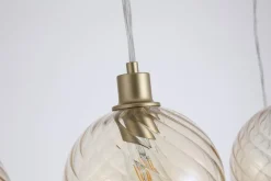 New Searchlight Radiance 95cm taklampa Guld