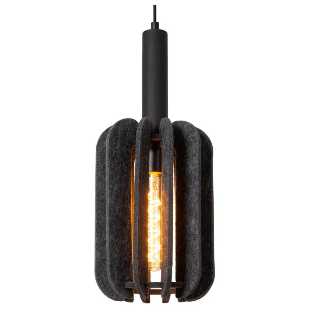 Discount Lucide Rafal 98cm taklampa Grå