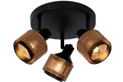 Lucide Rafa 3 spotlight Svart