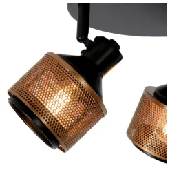 Lucide Rafa 3 spotlight Svart