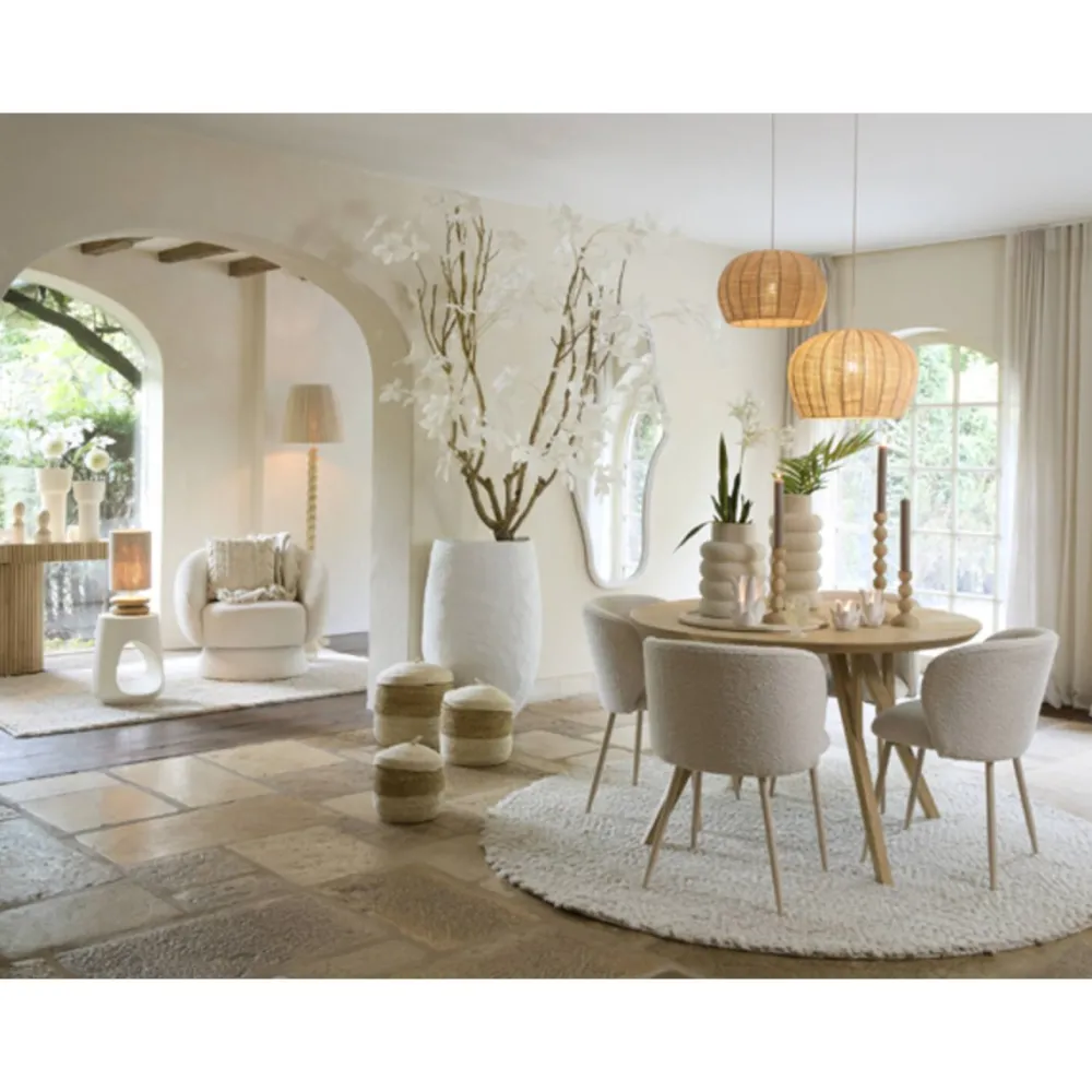 Discount Light & Living Rafella Ø50 taklampa Natur