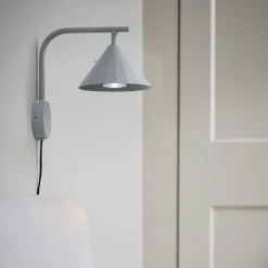 CO Bankeryd Rain 25cm vägglampa Grå