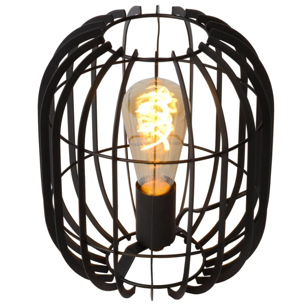 Outlet Lucide Reda 26cm bordslampa Svart