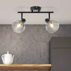 Clearance Brilliant Reflekt 2 spotlight Mattsvart