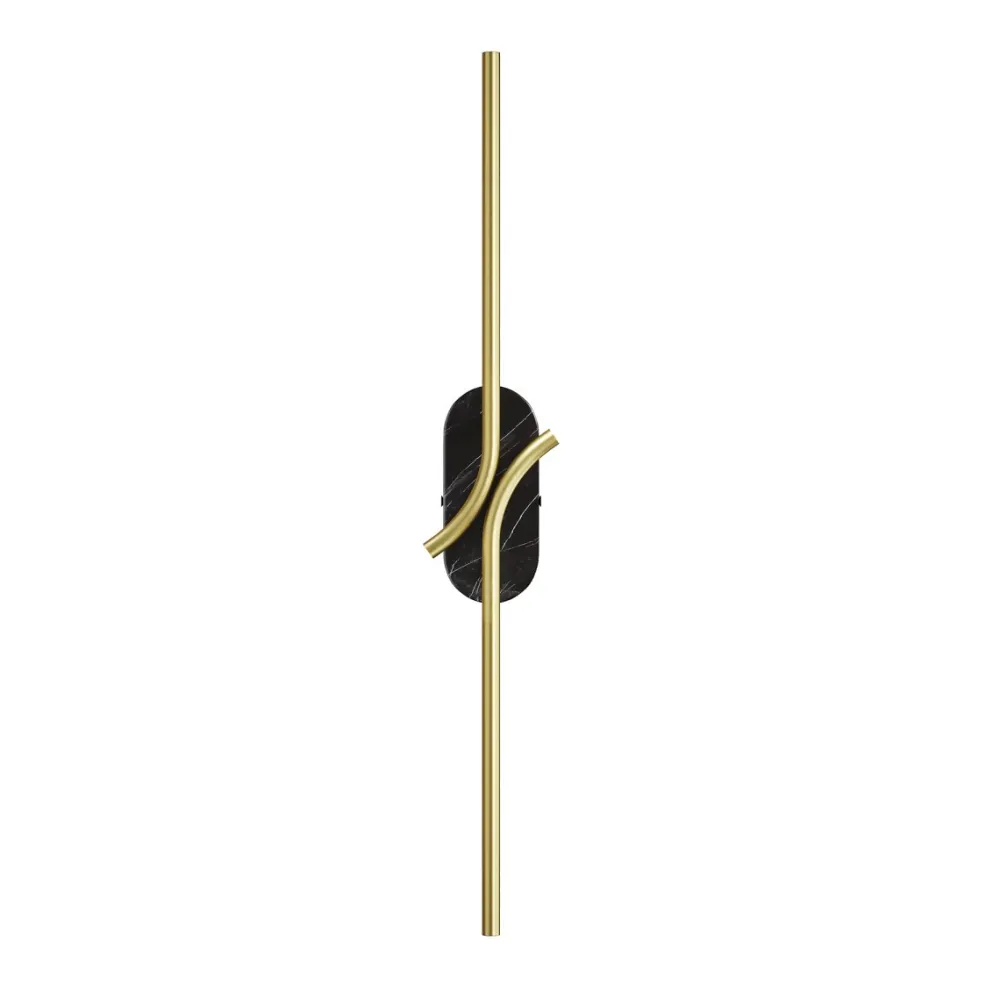 Discount Maytoni Renaissance 63cm vägglampa Mässing