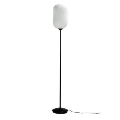 Hot Dyberg Larsen Riflet golvlampa Svart