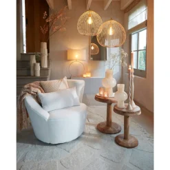 Light & Living Rilana Ø45 taklampa Beige