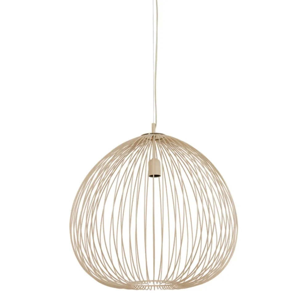 New Light & Living Rilana Ø56 taklampa Beige