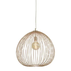 New Light & Living Rilana Ø56 taklampa Beige