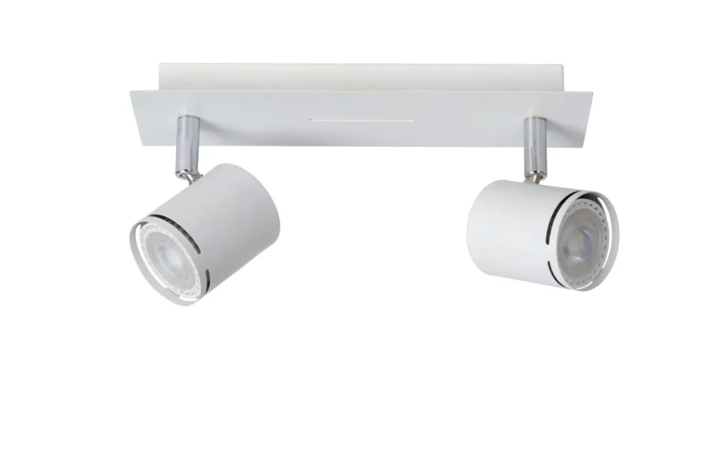 Clearance Lucide Rilou 2 spotlight Vit