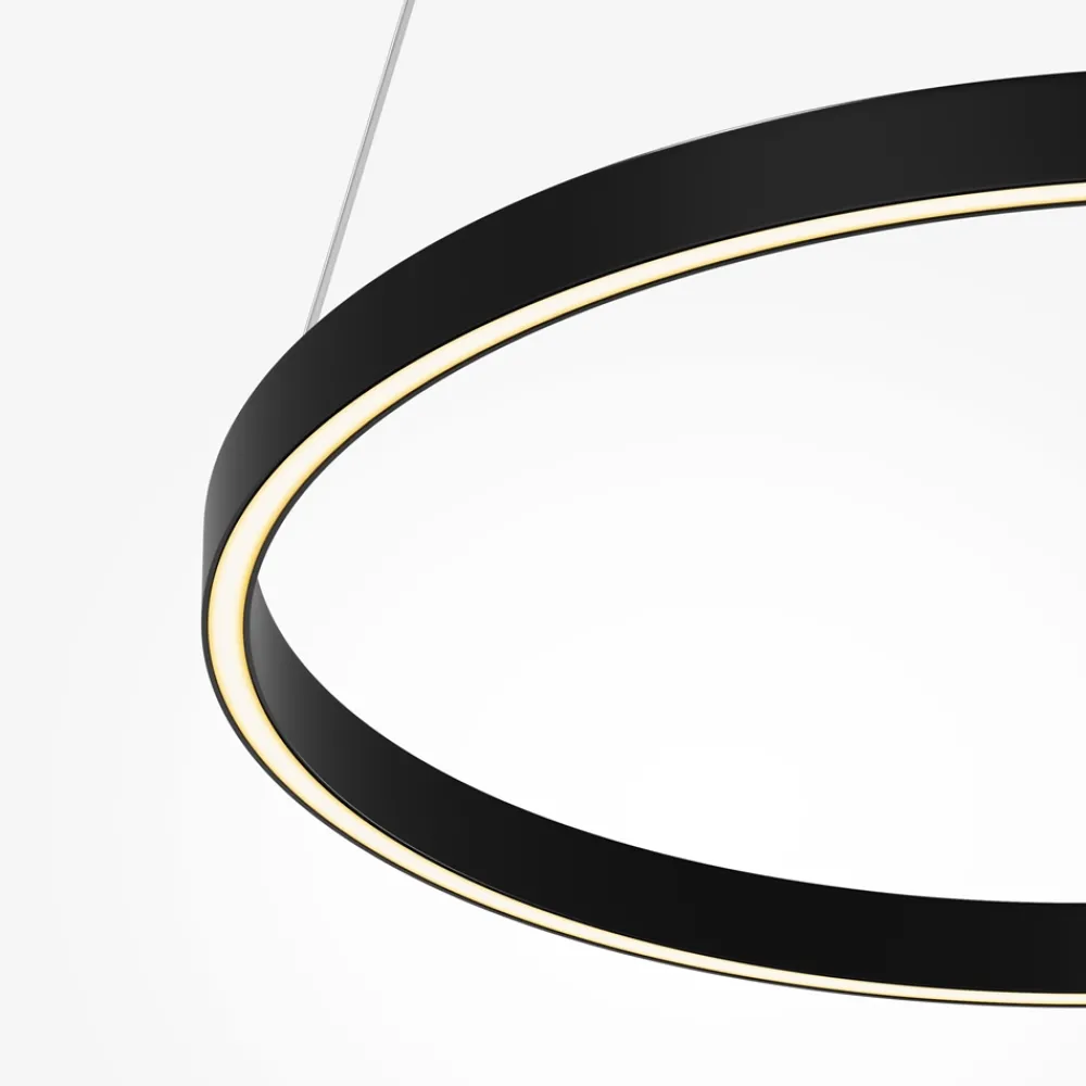Discount Maytoni Rim Ø60 taklampa Svart
