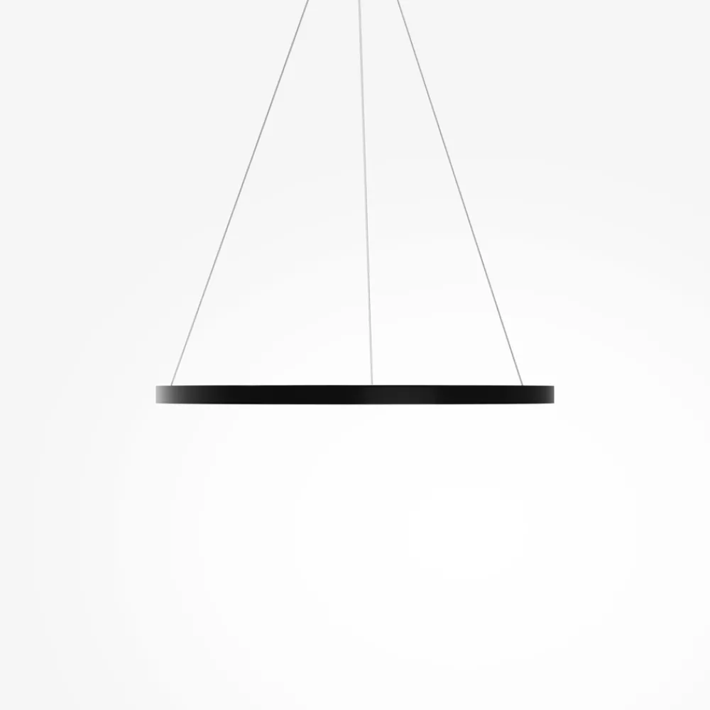 New Maytoni Rim Ø80 taklampa Svart
