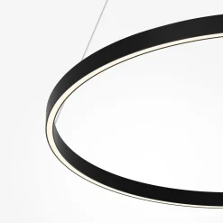 New Maytoni Rim Ø80 taklampa Svart