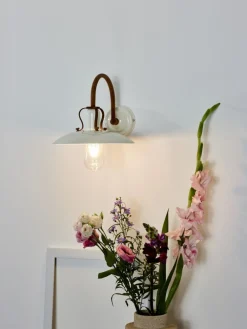 Lucide Römer Ø24 vägglampa Creme