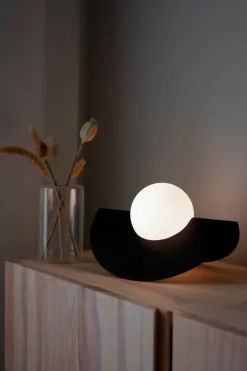 Outlet Globen Lighting Roccia 17cm bordslampa Svart