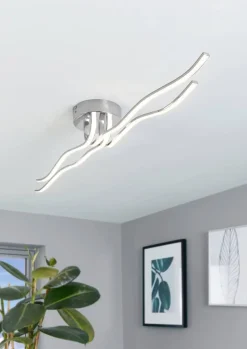 Sale Eglo Roncade 108cm plafond Krom