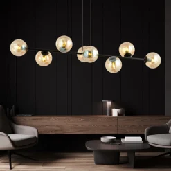 Clearance Emibig Lighting Rossi 130cm taklampa