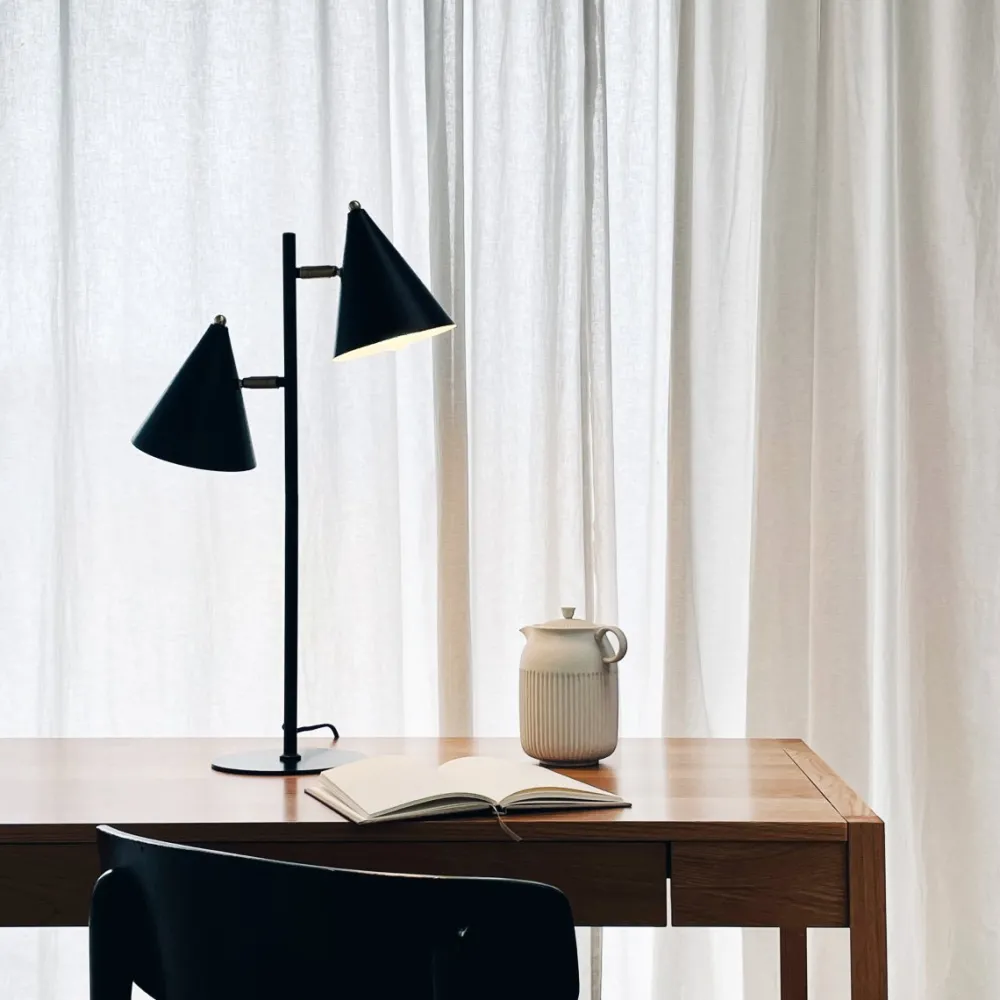 Discount Dyberg Larsen Rouen 65cm bordslampa Svart