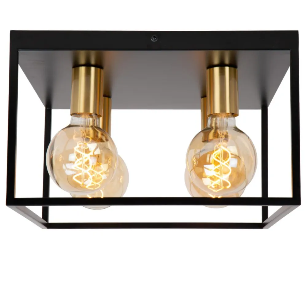 Sale Lucide Ruben 36cm plafond Svart