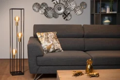 Hot Lucide Ruben golvlampa Svart