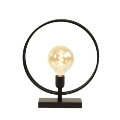 Online Light & Living Rudra 40cm bordslampa Svart