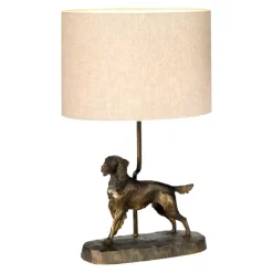 Online Elstead Lighting Rufus 48cm bordslampa Brons