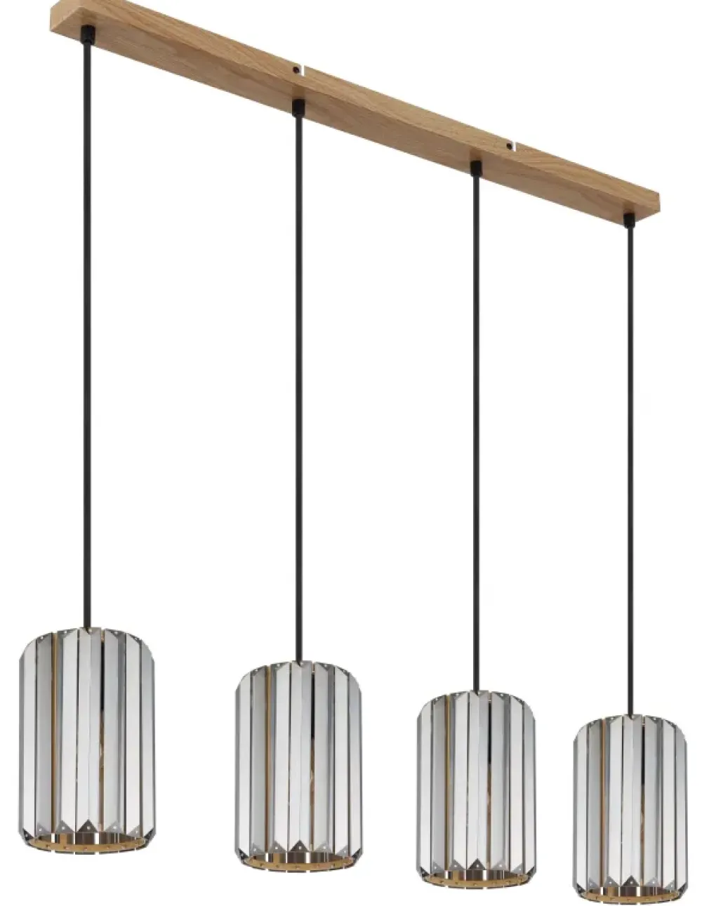 Globo Lighting Run 88cm taklampa Rökfärgad