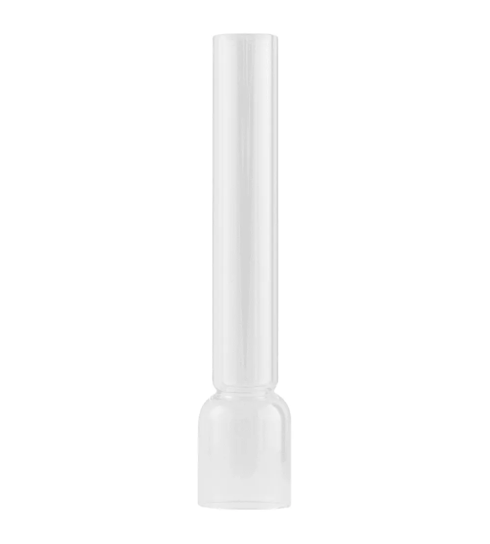 Hot Karlskrona lampfabrik Rundbrännarerör 10''' - kort Transparent