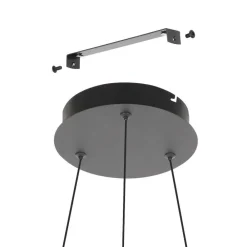 Hot Eglo Ruotale Ø55 taklampa Svart