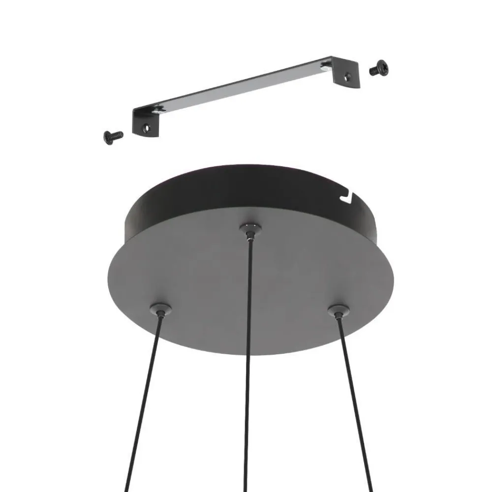 Hot Eglo Ruotale Ø55 taklampa Svart