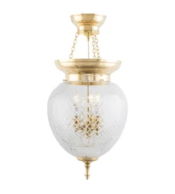Clearance Karlskrona lampfabrik Rydberg ampel Mässing